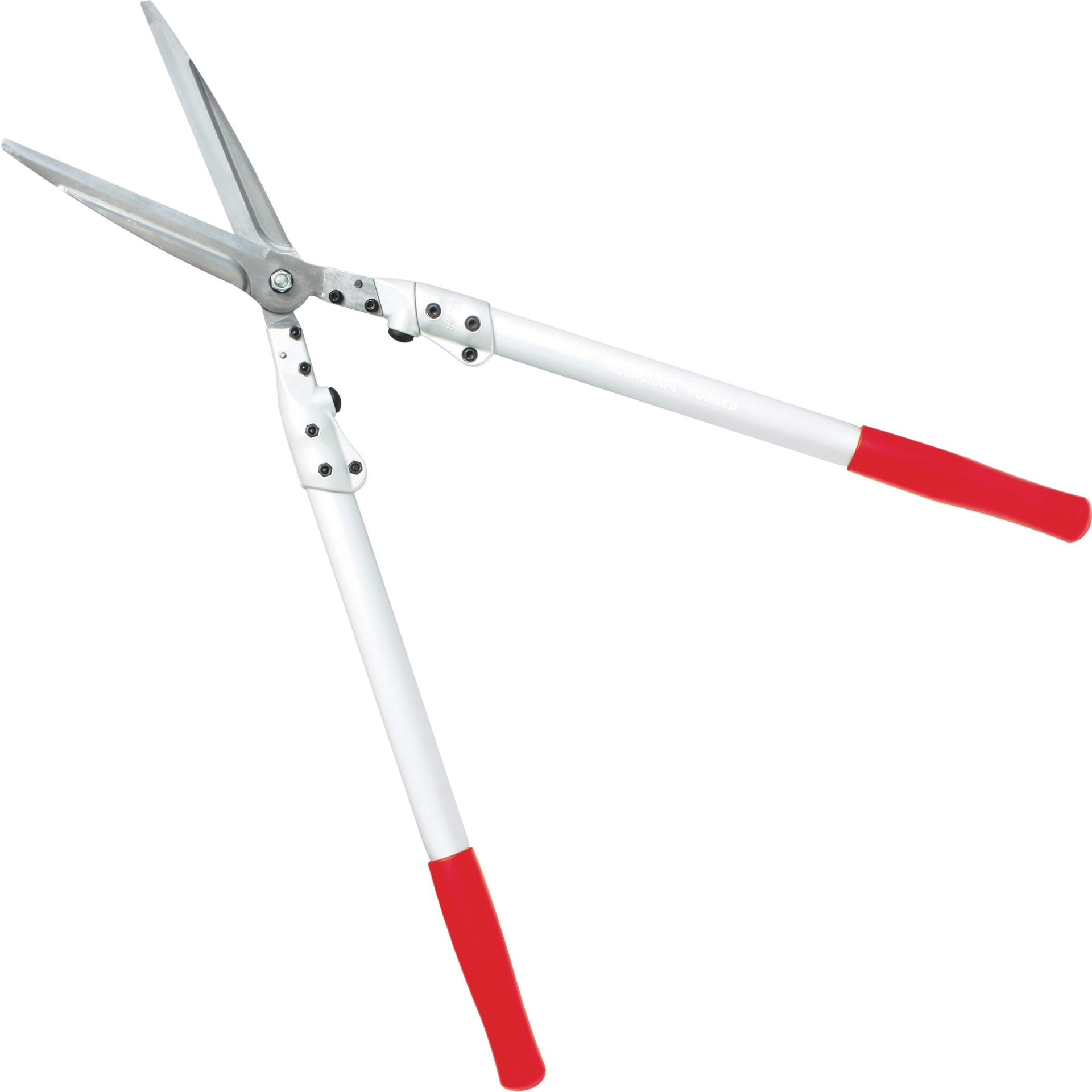 Professional hedge shears with 18cm blades for precise shaping