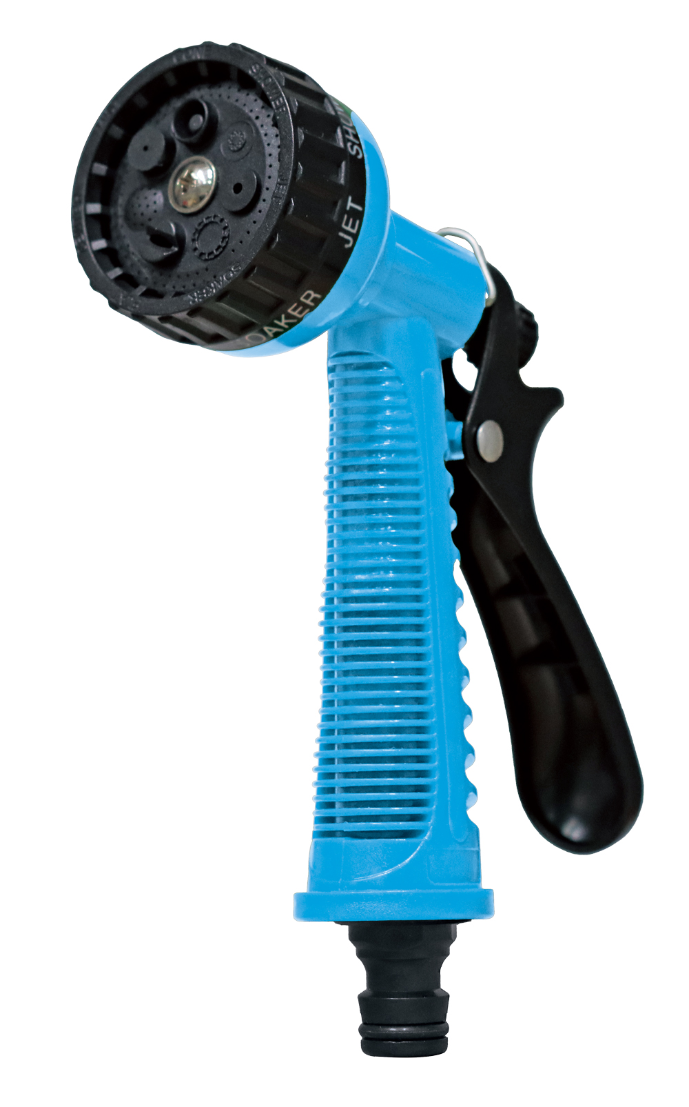 7-pattern garden hose spray nozzle for versatile watering