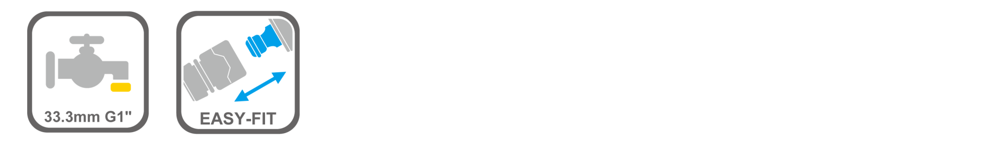 Hose adaptor with internal screw thread for tap connection