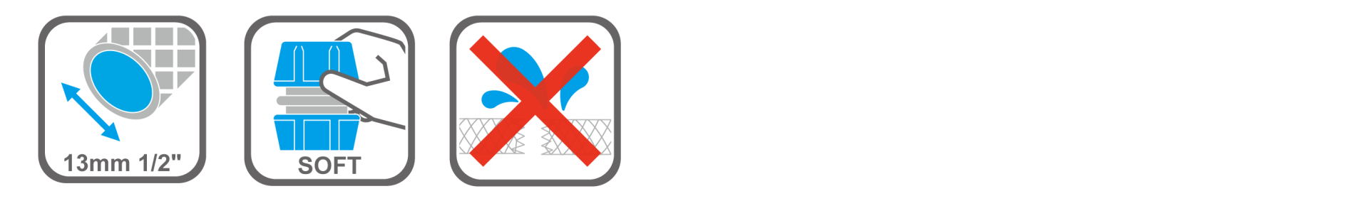 Durable hose joiner with rubber grip for easy handling