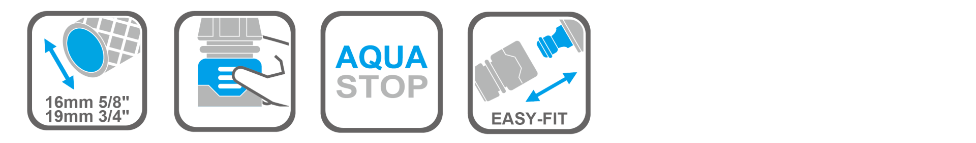 Durable garden hose fitting with comfortable clamping nut design