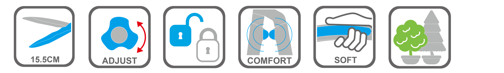 Enclosed mechanism garden hedge cutter with ergonomic handles